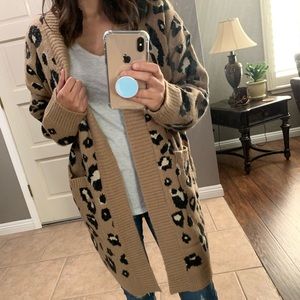 Leopard Cardigan